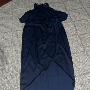 Elegant Shona Joy Navy Blue Women's Dress
